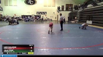 106 lbs Round 3 (8 Team) - Jace Gulledge, Shelby County vs Crue Powe, Gardendale Hs