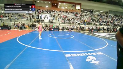 U23 Women - 50 lbs Cons. Round 2 - Alexsys Jacquez, CO vs Mana Chanthasone, NE