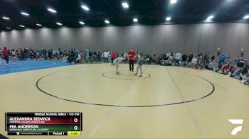 113-118 lbs Round 4 - Mia Anderson, Nebraska Wrestling Academy vs Alexandra Sedwick, Prosper Talons Wrestling