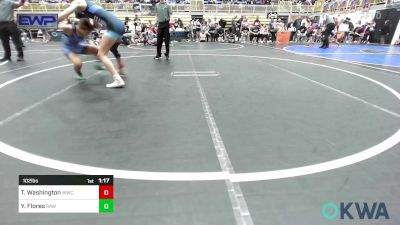 102 lbs Final - Talli Washington, Woodland Wrestling Club vs Yareli Flores, Raw Wrestling Club