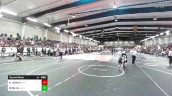 58 lbs Quarterfinal - Weston Ashley, Bloomfield Wildcats vs Madison Butler, Bayfield Wolverines