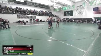 120 lbs Champ. Round 2 - Gavin Silva, La Quinta vs Ayden Tran, Walnut