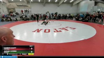 155 lbs 3rd Place Match - Camryn Scott, Chatfield vs Sophia Lucero, Skyview