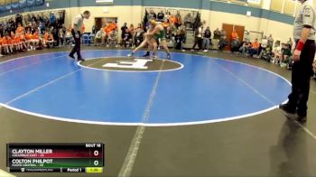 165 lbs Semis & Wb (16 Team) - Colton Philpot, Floyd Central vs Clayton Miller, Columbus East