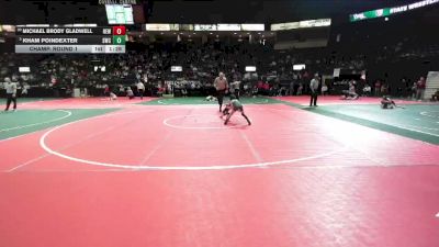 58 lbs Champ. Round 1 - Kham Poindexter, SWCA vs Michael Brody Gladwell, HEW1