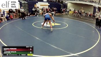 125 lbs. Cons. Round 7 - Aiyana Perkins, Bixby vs Jasmine Wolfe, Smith Cotton
