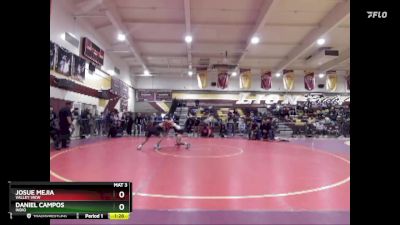 132 lbs Semifinal - Daniel Campos, Indio vs Josue Mejia, Valley View