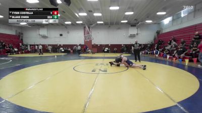 159 lbs Cons. Round 1 - Blake Owen, Del Norte vs Tysin Costella, Vintage