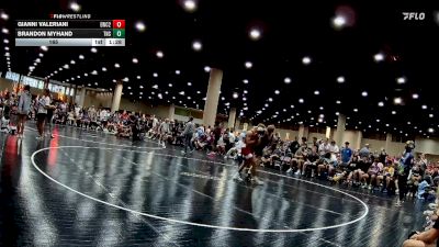 165 lbs Round 3 (6 Team) - Gianni Valeriani, Elevation WC #2 vs Brandon Myhand, Team North Sip