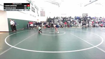 157 lbs Round Of 16 - Gavin Lefebvre, Foran vs Nicholas Ruiz, Griswold/Wheeler