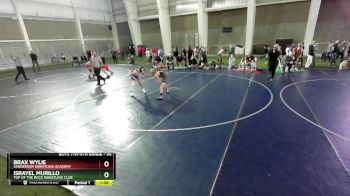 95 lbs Cons. Round 5 - Brax Wylie, Sanderson Wrestling Academy vs Israyel Murillo, Top Of The Rock Wrestling Club