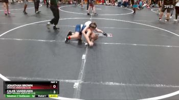 75 lbs Quarterfinal - Jonathan Brown, Grizzlies Wrestling Club vs Caleb VanDeusen, West Wateree Wrestling Club