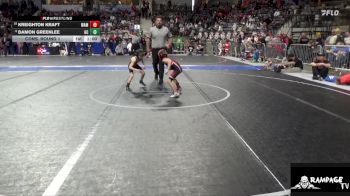 52 lbs Cons. Round 1 - Kreighton Kraft, Wamego vs Damon Greenlee, Garden City