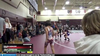 PW-13 lbs Quarterfinal - Ralen Albaugh, WRATH vs Cruz Coorough, North Liberty Wrestling Club