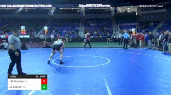 126 lbs Consolation - Nore Mendes, Weymouth vs John Leavitt, Timberlane