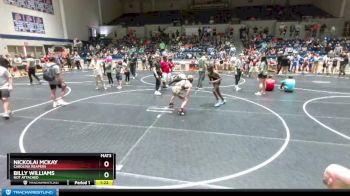 122 lbs Quarterfinal - Nickolai McKay, Carolina Reapers vs Billy Williams, Not Attached