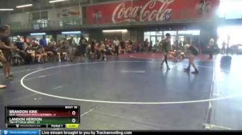 132 lbs 2nd Wrestleback (16 Team) - Landon Herdon, The MF Purge Green vs Brandon Kirk, Next Generation Frisco Bombers