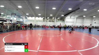 117 lbs Round Of 16 - Eylin Gorman, Goffstown vs Ana Zeigler, ME Trappers WC