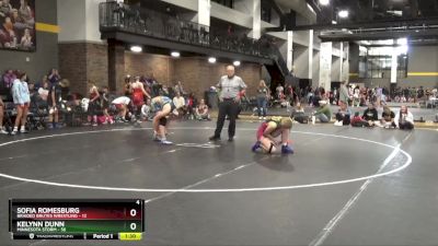 170 lbs Round 2 (4 Team) - Kelynn Dunn, Minnesota Storm vs Sofia Romesburg, Braided Brutes Wrestling