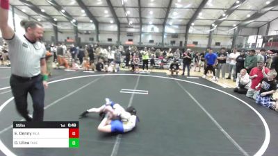 55 lbs Quarterfinal - Ean Denny, Inland Northwest Training Center vs Olivia Ulloa, Takedown Express W/C