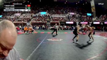 Cons. Round 2 - Wyatt Cline, Fort Benton vs Beau Crabb, Plains / Hot Springs