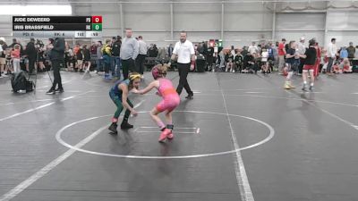 44 lbs Finals (8 Team) - Jude DeWeerd, Potentially Dangerous vs Iris Brassfield, Rising Kingz