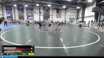 92 lbs Rd# 2 10:30am Friday - Retro Benson, No Escape W.A. vs Jackson Ross Wells, Maryland BLACK