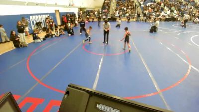 63 lbs Round 2 - Ray Lopez, Pounders Wrestling Club vs Liam Martinez, Warriors Wrestling Club