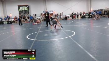105 lbs Cons. Round 2 - Noah Bonett, Algonac Mat Rats vs Isaiah Perez, Relentless TC