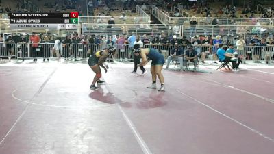 190 lbs Champ. Round 1 - Latoya Sylvestre, South Broward vs Hazuki Sykes, Sumner Hs