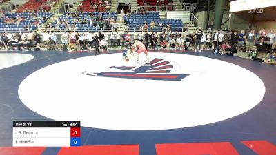 150 lbs Rnd Of 32 - Brandon Dean, CO vs Tyler Hood, VA