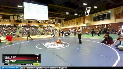 67 lbs Semifinal - Clace Hanlon, Goldrush Wrestling Academy vs Jaycob Wiese, Hemet Youth Wrestling Club