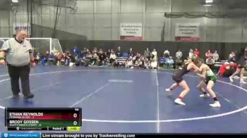 90 lbs Round 3 (6 Team) - Brody Gossen, South Dakota Storm vs Ethan Reynolds, Montana Silver