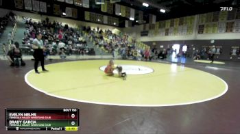 63 lbs Cons. Round 2 - Evelyn Nelms, Temecula Valley Wrestling Club vs Brady Garcia, Temecula Valley Wrestling Club