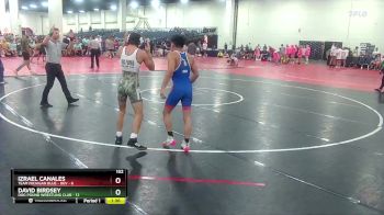 132 lbs Round 4 (16 Team) - David Birdsey, Dog Pound Wrestling Club vs Izrael Canales, Team Michigan Blue - DEV