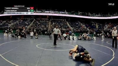 4A 190 lbs 3rd Place Match - Lucky Horrell, Hoggard vs Luke Shipley, Weddington High School