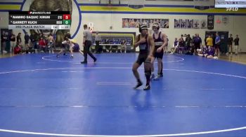 120 lbs 3rd Place Match - Garrett Kuch, Benton Community vs Ramiro Saquic Xirum, South Tama County