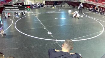 110 lbs 3rd Place Match - Landon Mathews, Nebraska Boyz vs Rocco Gambaiana, Ashland-Greenwood Jr Wrestling