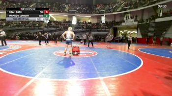 215-2A Quarterfinal - Jackson Lowery, Coahulla Creek vs Noah Cash, Pike County