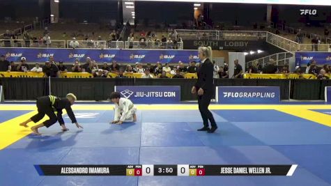 Jesse Daniel Wellen Jr. vs Alessandro Imamura 2026 Pan Kids Jiu-Jitsu IBJJF Championship