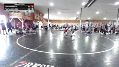 93 lbs Rr Rnd 2 - Jade Bennett, Yes vs Jayla Johnson, Elmira