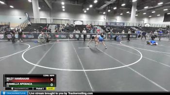 119 lbs Cons. Semi - Riley Hanrahan, WI vs Daniella Apodaca, CO