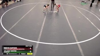 Champ. Round 1 - Brevig Hartwig, Lakeville Youth Wrestling Association vs Wildon Winter, Minnesota