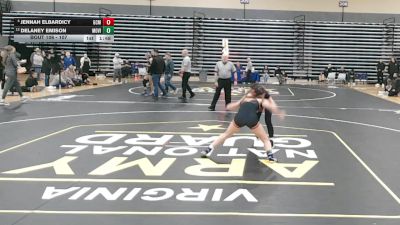 107 lbs Quarterfinal - Delaney Emison, Mountain View vs Jennah ElBardicy, George C. Marshall