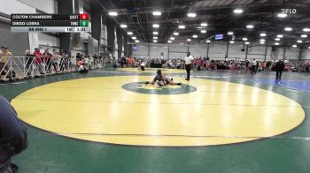 95 lbs Rr Rnd 1 - Colton Chambers, Quest School Of Wrestling MS - MS vs Diego Loera, TNWC Rideout - MS