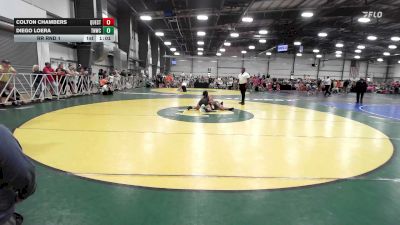 95 lbs Rr Rnd 1 - Colton Chambers, Quest School Of Wrestling MS - MS vs Diego Loera, TNWC Rideout - MS