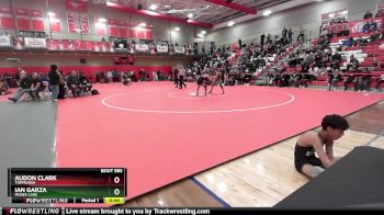 113 lbs 3rd Place Match - Ian Garza, Moses Lake vs Audon Clark, Toppenish