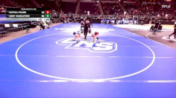 114 lbs Champ. Round 1 - Abby Hargather, Midlakes-5 vs Sophia Paone, Shenendehowa-2