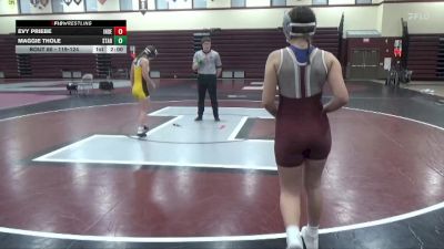 119-124 lbs 1st Place Match - Maggie Thole, Starmont Girls vs Evy Priebe, Independence Girls