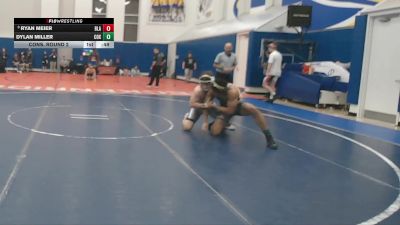 175 lbs Cons. Round 2 - Ryan Meier, Blair Academy vs Dylan Miller, Frank W Cox